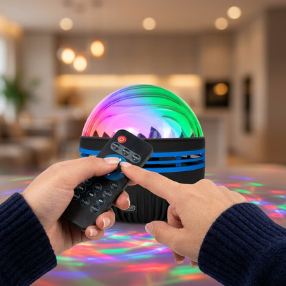 Wave Projector with Aurora Light Effects